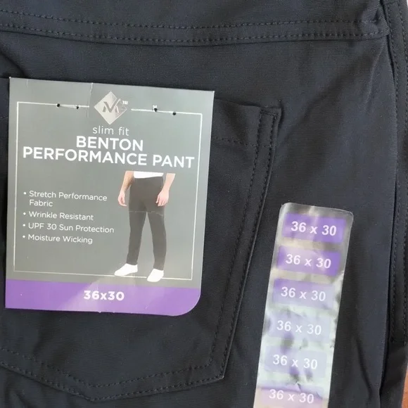 Nwt Benton Performance Pant slim fit - Picture 2 of 2